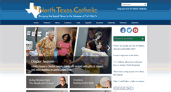 Desktop Screenshot of northtexascatholic.org
